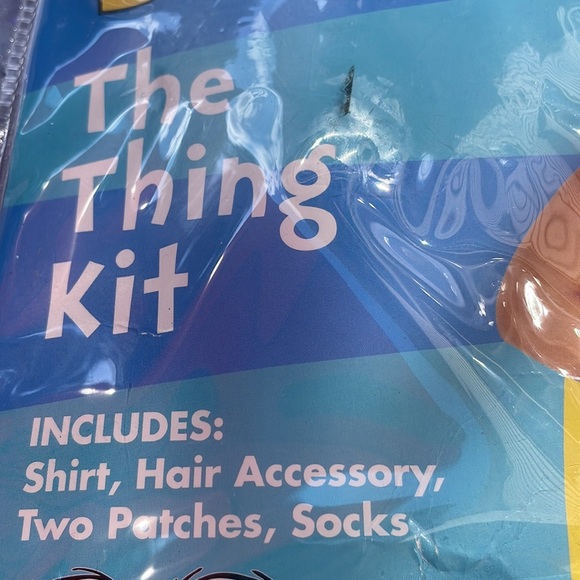 NEW-Adult Dr. .Seuss Thing 1 and Thing 2 Costume Kit  Size M - Picture 5 of 13